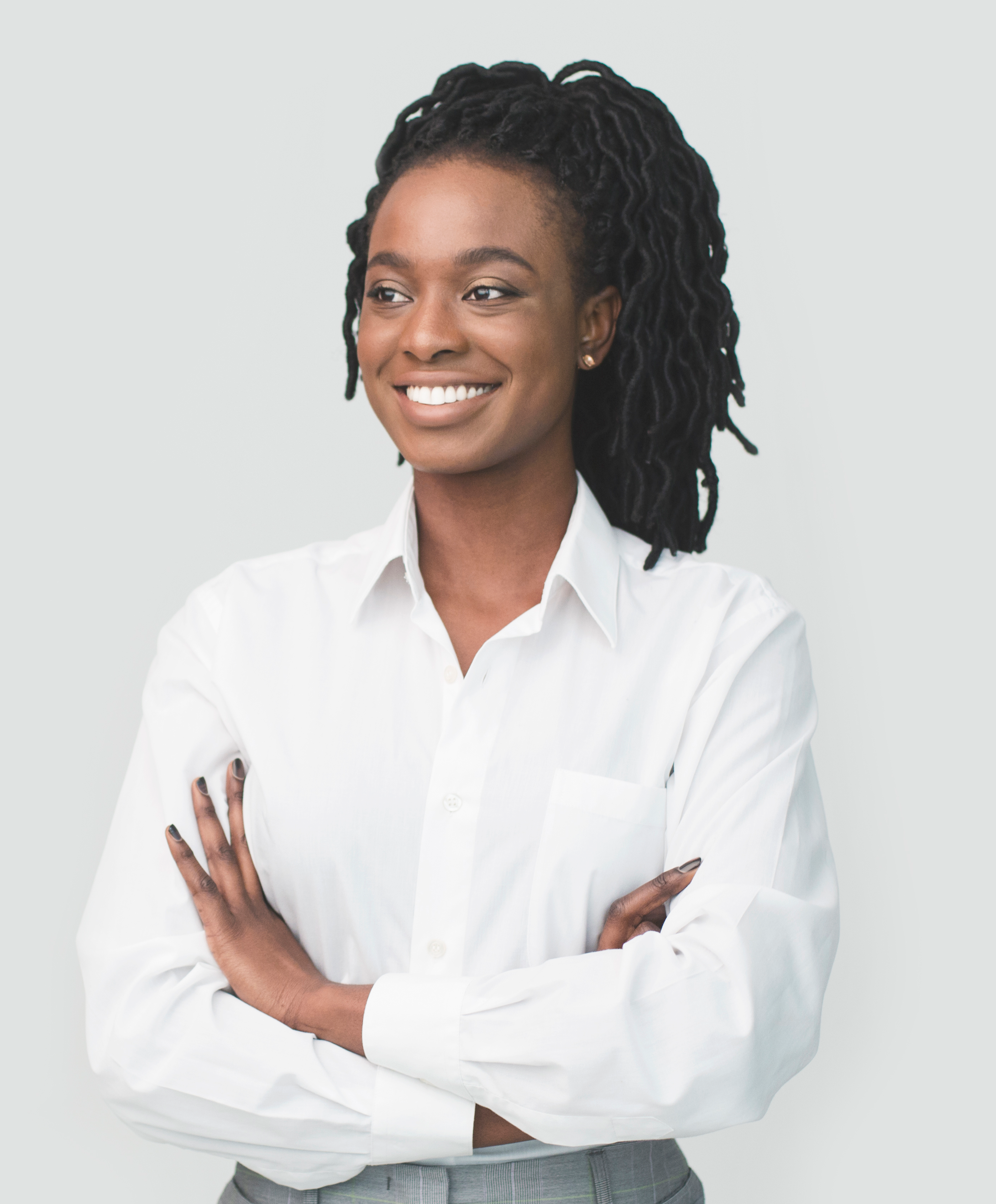 black-business-woman-posing-crossing-hands-on-whit-DXH6EP8